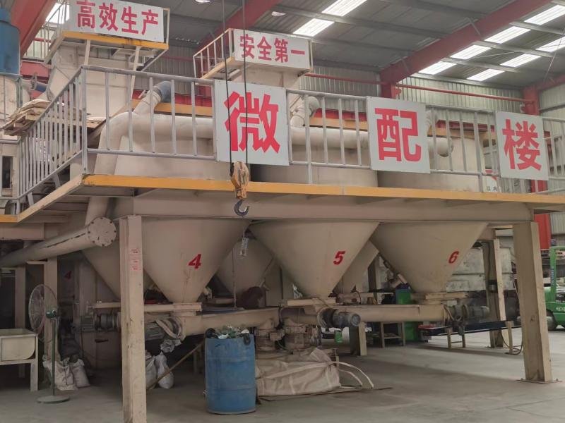 Raw Materials Mixing and Tempering