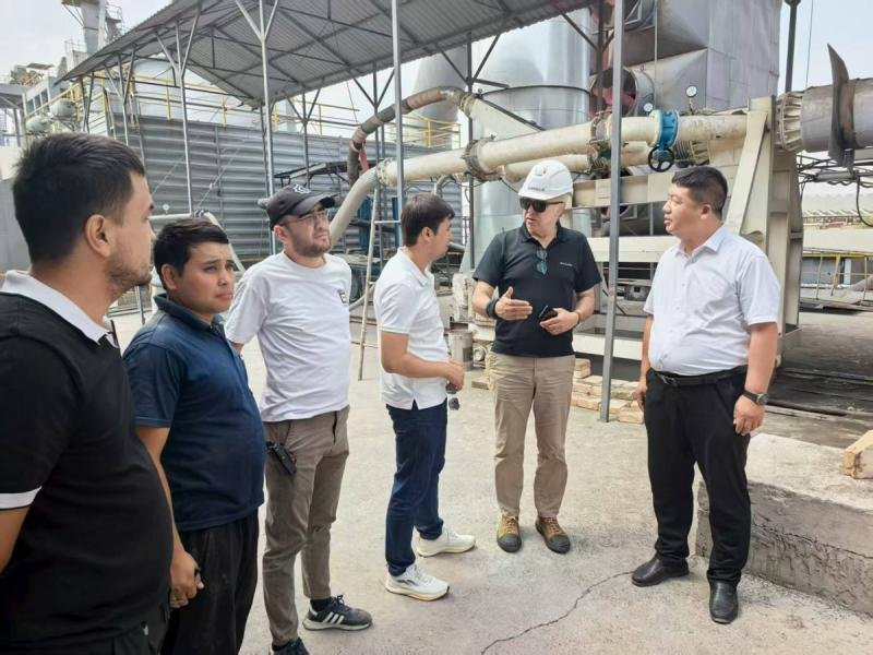 Ruitai Lianxin Uzbekistan customers