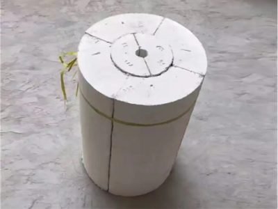 alumina silicate refractory fiber pipe