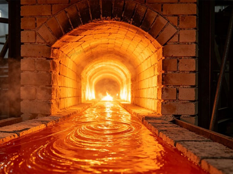 Glass Furnace - Arch Roof